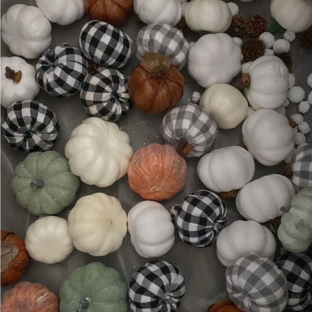 Assorted Decorative Pumpkins - Multicolor